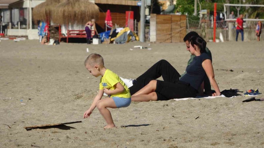 Alanya’da Aralık Ayında Deniz Keyfi