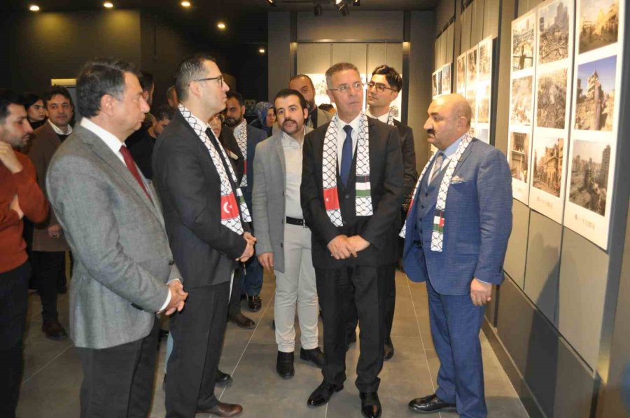 ’filistin’in Kayıp Nesli: Sessiz Çığlıklar’ Sergisi Büyükelçi Mustafa’nın Katılımıyla Açıldı