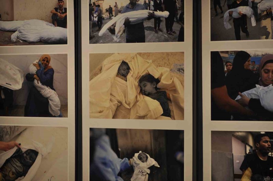 ’filistin’in Kayıp Nesli: Sessiz Çığlıklar’ Sergisi Büyükelçi Mustafa’nın Katılımıyla Açıldı