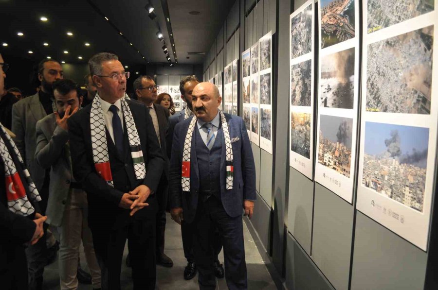 ’filistin’in Kayıp Nesli: Sessiz Çığlıklar’ Sergisi Büyükelçi Mustafa’nın Katılımıyla Açıldı