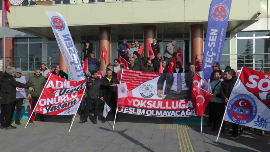 Teç-sen Eğitim Çalışanlarının Taleplerini Sıraladı