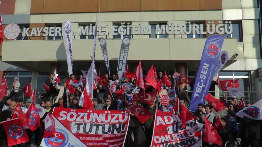 Teç-sen Eğitim Çalışanlarının Taleplerini Sıraladı