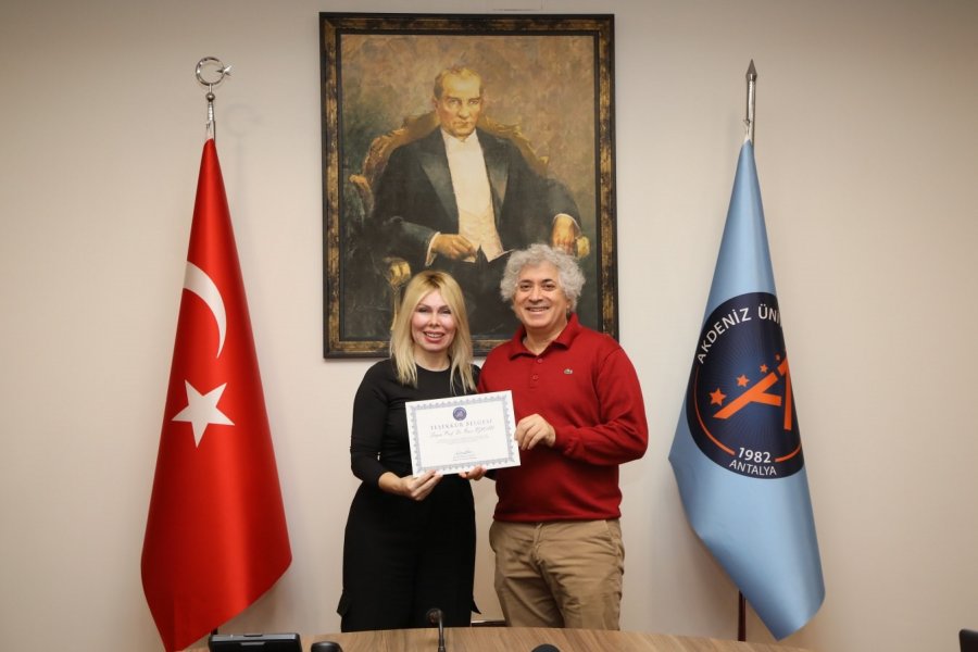 Akdeniz Üniversitesi’nde Dış Kaynaklı Proje Başarısı Ödüllendirildi