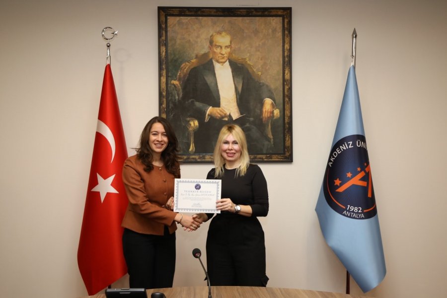 Akdeniz Üniversitesi’nde Dış Kaynaklı Proje Başarısı Ödüllendirildi