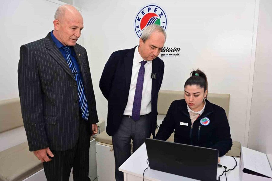 Kepez’in 60 Mahallesinde Kanser Tarama Hizmeti