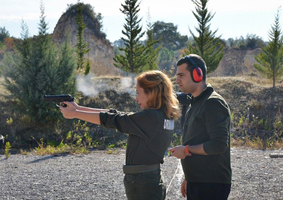 Mersin’de Orman Muhafaza Memurlarına ’silah Eğitimi’ Verildi