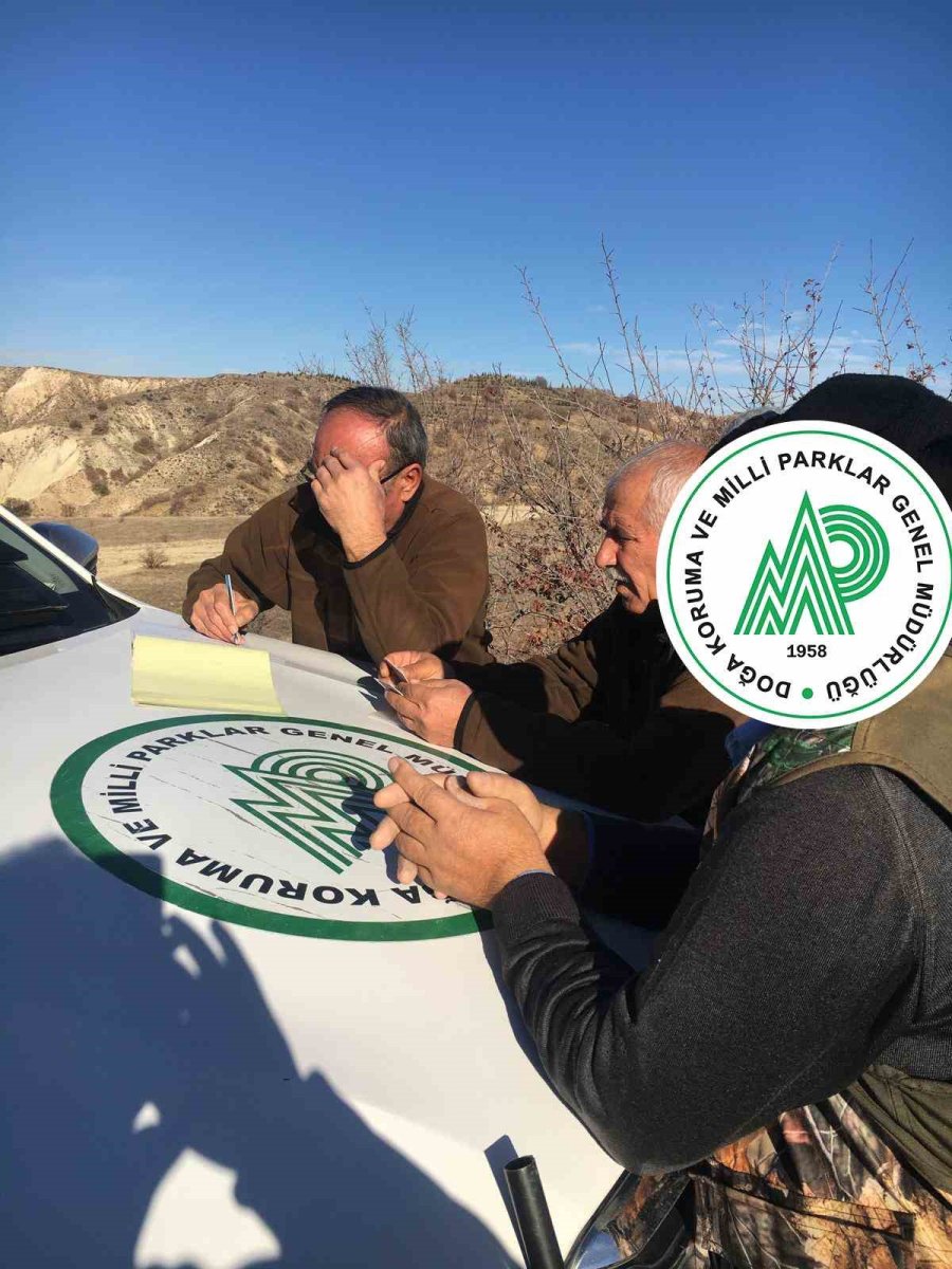 Yasa Dışı Av Yapan 4 Kişiye İdari İşlem