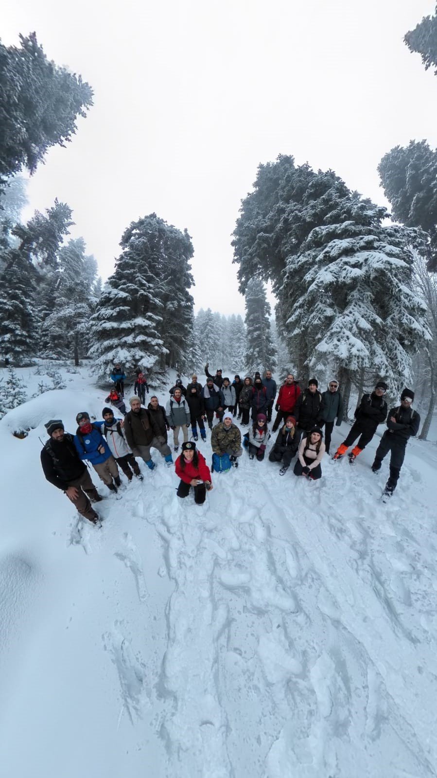 Eskişehirli Doğaseverler 2 Bin Metrede Sarıkamış Şehitlerini Andı