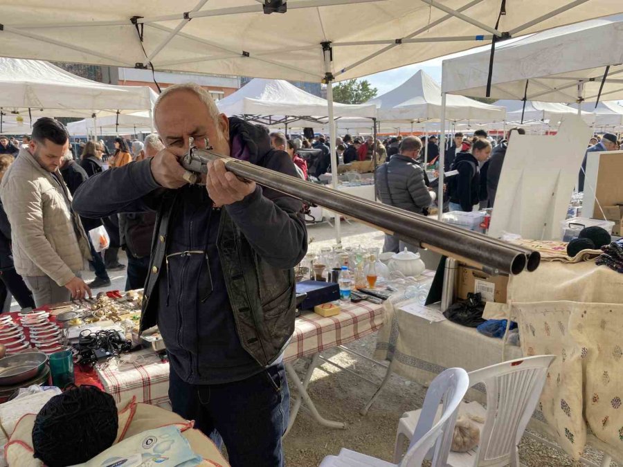 Yaklaşık 150 Yıllık Antika Tüfek Halen Çalışır Vaziyette