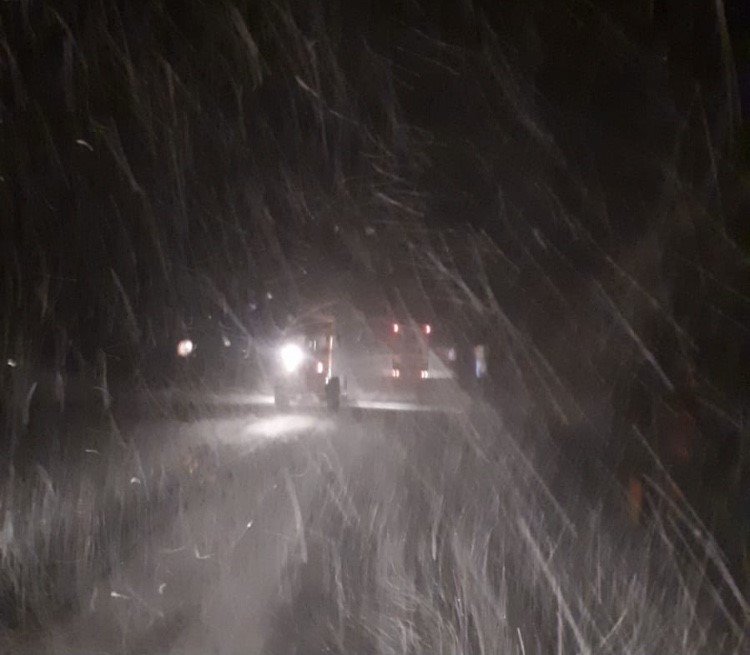 Antalya’da Kar Yağışı Başladı