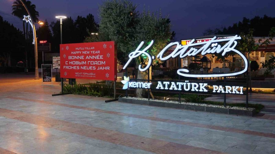 Kemer’de Yeni Yıl Heyecanı