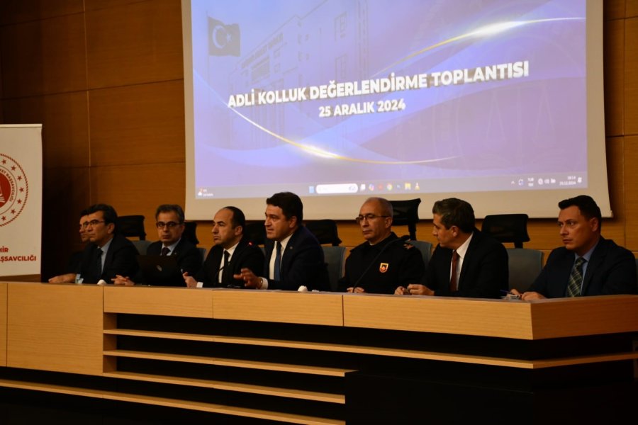 ’adli Kolluk Değerlendirme Toplantısı’ Düzenlendi