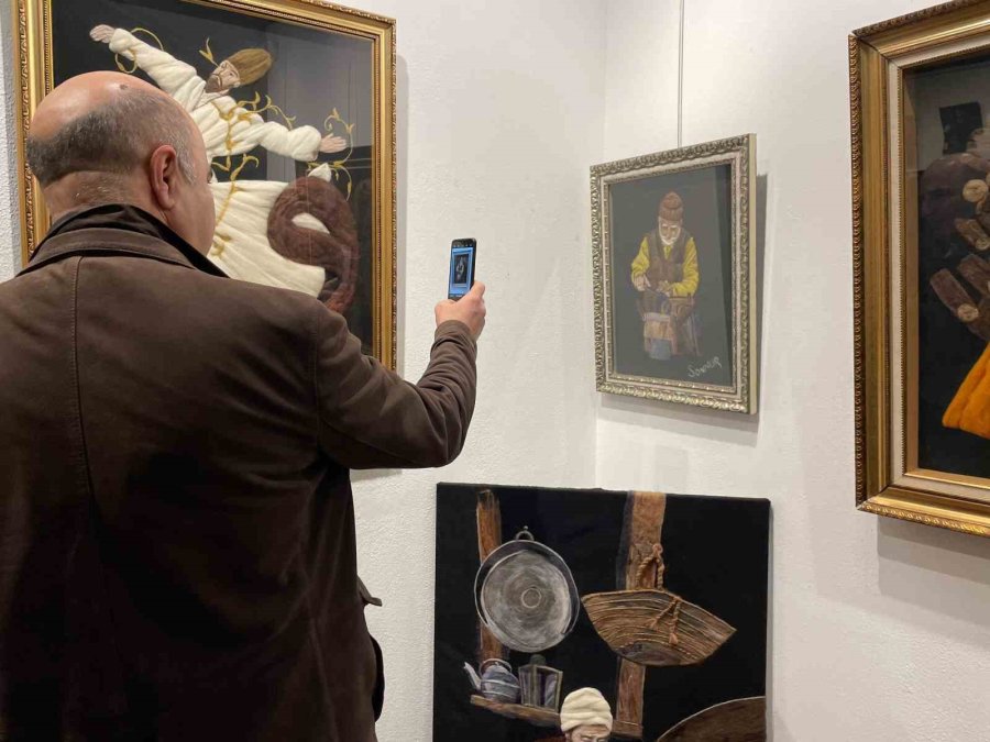 ‘keçelerin Dansı’ Sergisi Dikkat Çekti