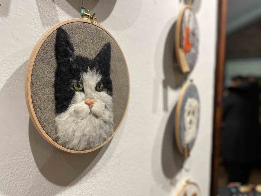 ‘keçelerin Dansı’ Sergisi Dikkat Çekti