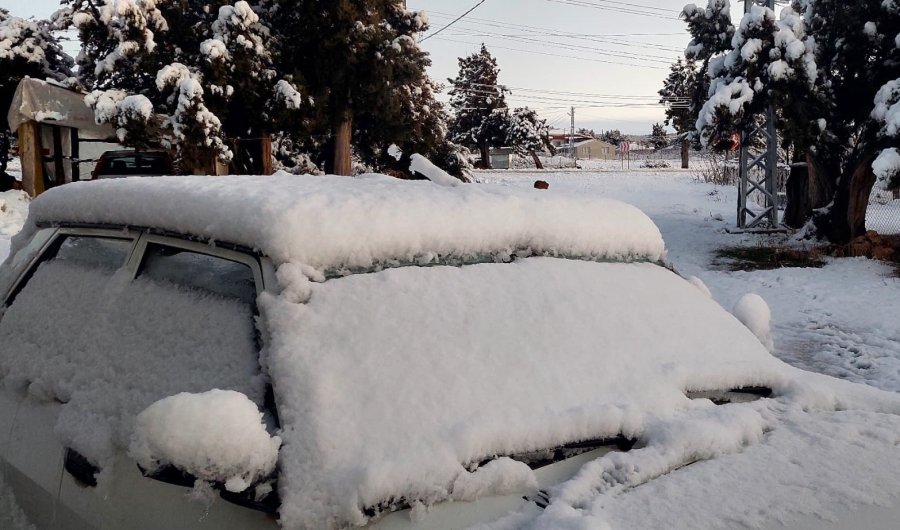 Mersin’de Yaylalar Karla Kaplandı