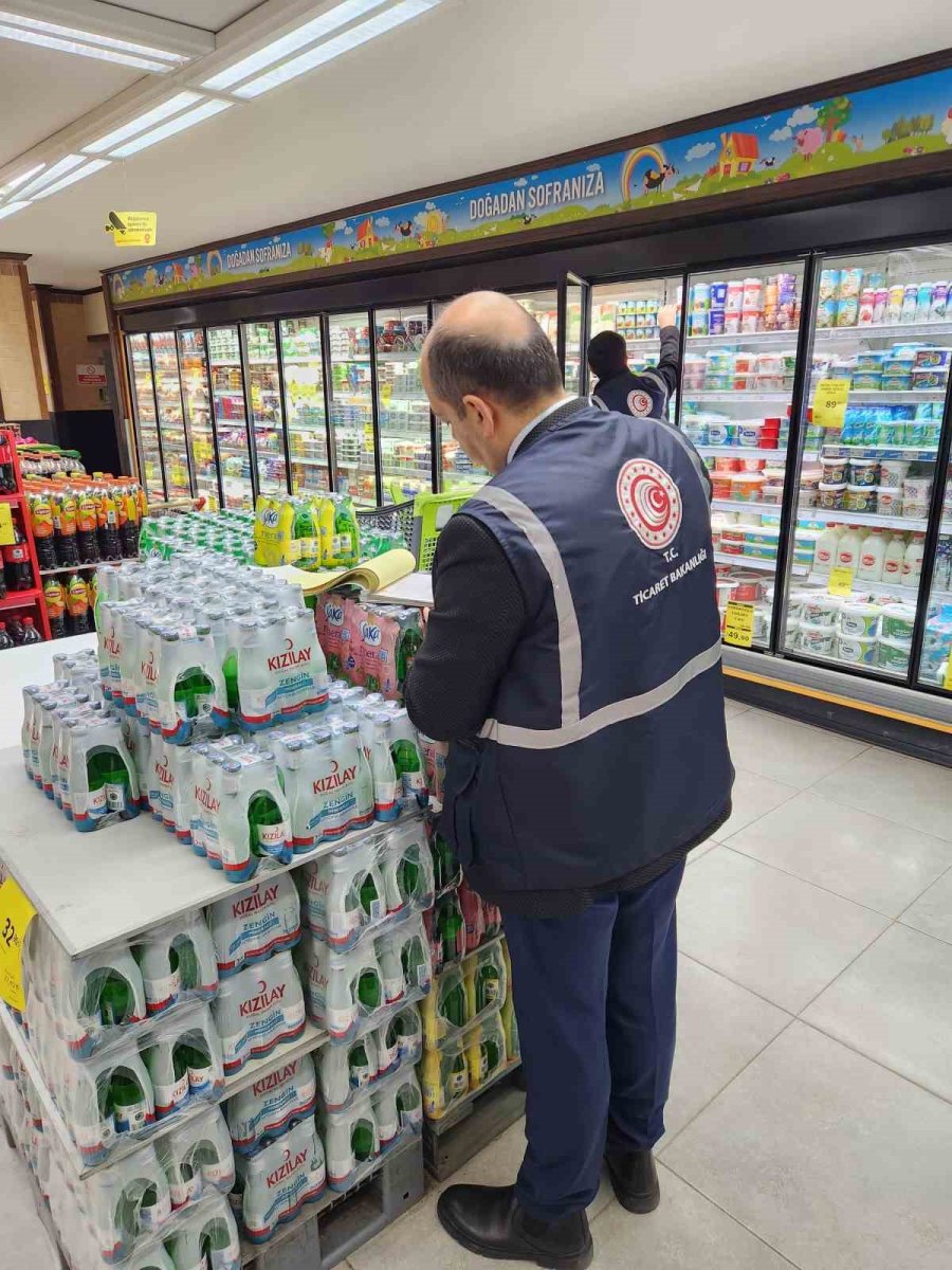 Ticaret İl Müdürlüğü Ekiplerince 1 Ayda 413 Bin 600 Tl Ceza Kesildi