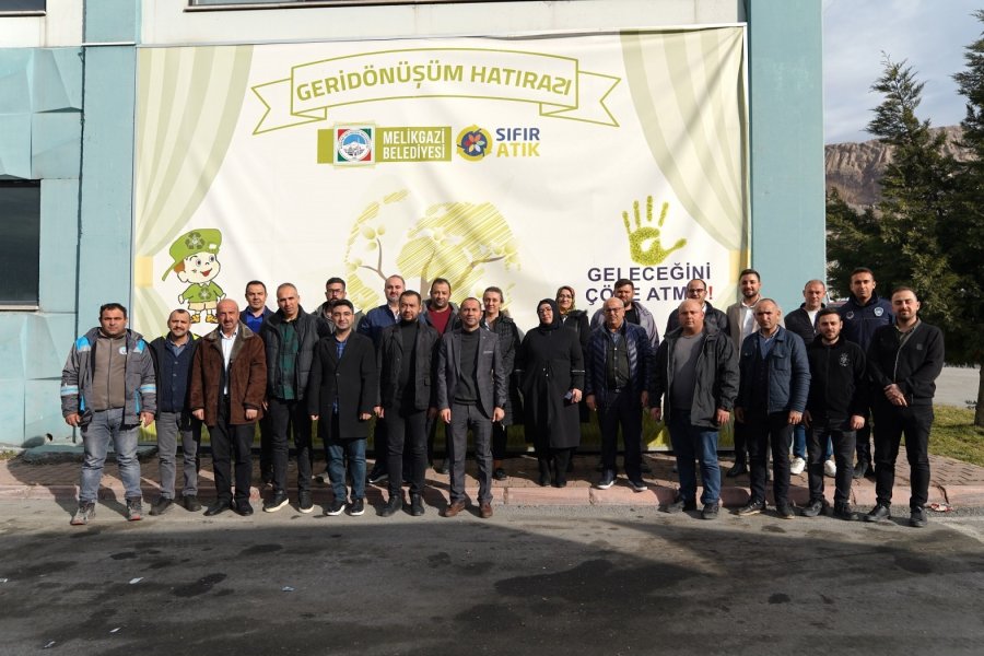 Melikgazi Belediyesi’nden Belediye Personeline Sıfır Atık Eğitimi