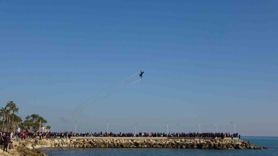 Solotürk, Mersin’de Prova Uçuşu Yaptı