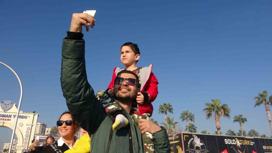 Solotürk, Mersin’de Prova Uçuşu Yaptı