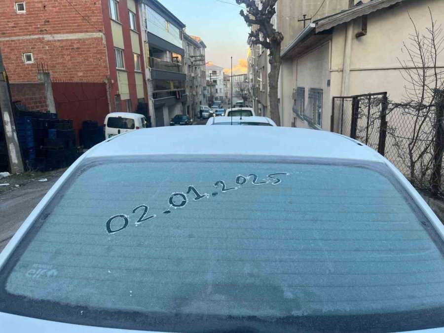 Eskişehir’de Dondurucu Soğuk Etkili Oldu