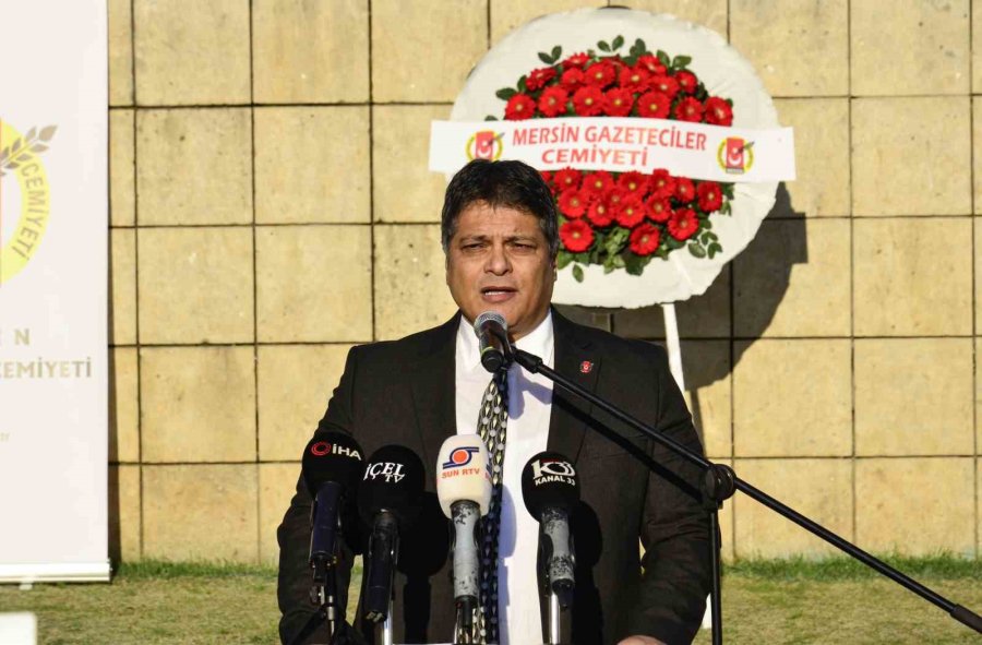 Mersin’de 10 Ocak Çalışan Gazeteciler Günü Kutlandı