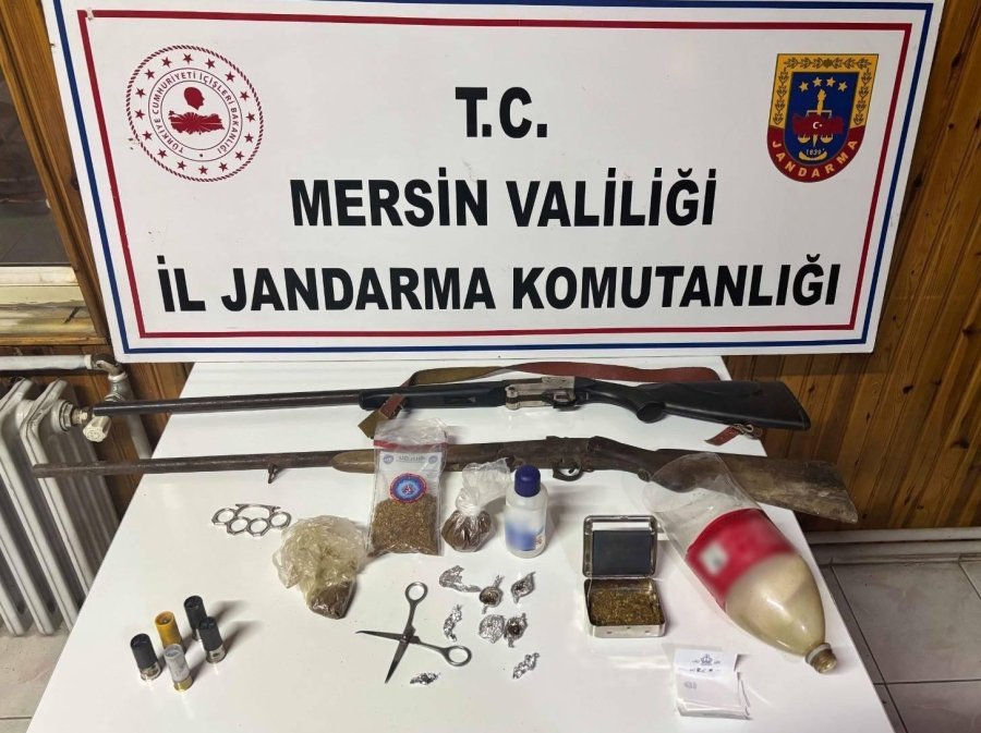 Mersin’de Uyuşturucu Operasyonu: 5 Tutuklu