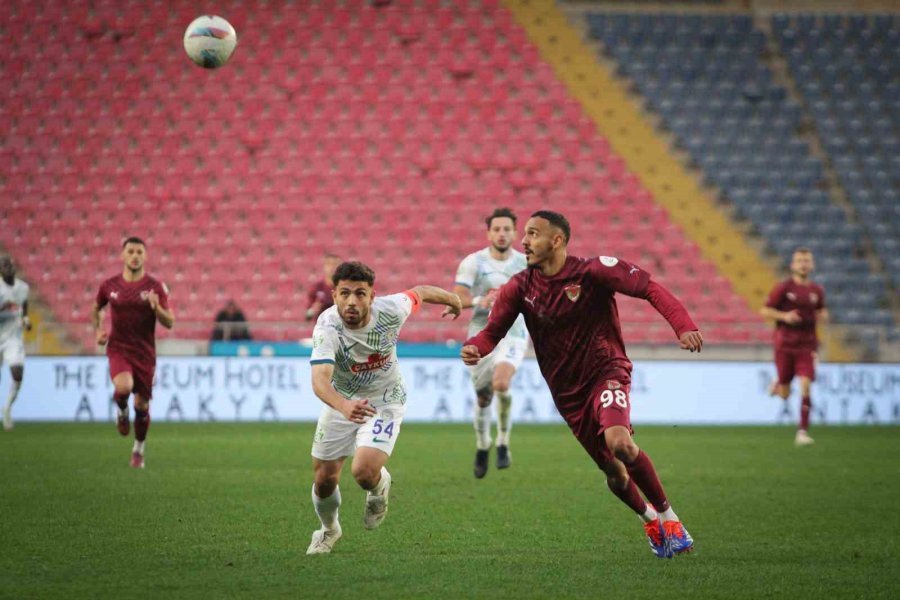 Trendyol Süper Lig: Atakaş Hatayspor: 1 - Çaykur Rizespor: 2 (maç Sonucu)