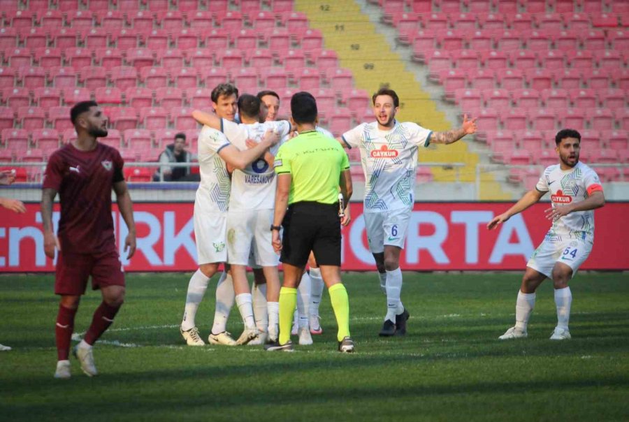 Trendyol Süper Lig: Atakaş Hatayspor: 1 - Çaykur Rizespor: 2 (maç Sonucu)