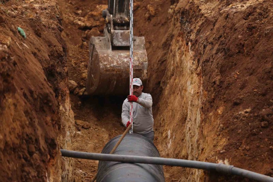 Kepez’in Yağmur Suyu Altyapısı Güçleniyor