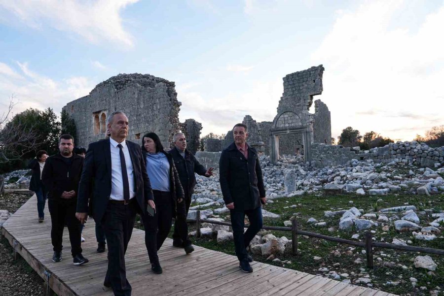 Romanya’nın Braila Belediye Başkanı Dragomir, Erdemli’ye Hayran Kaldı