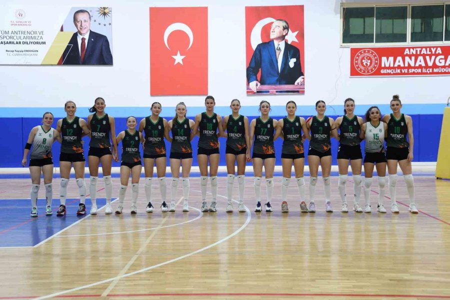 Manavgat Belediyespor Play-off Biletini Garantiledi