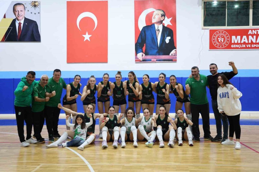 Manavgat Belediyespor Play-off Biletini Garantiledi