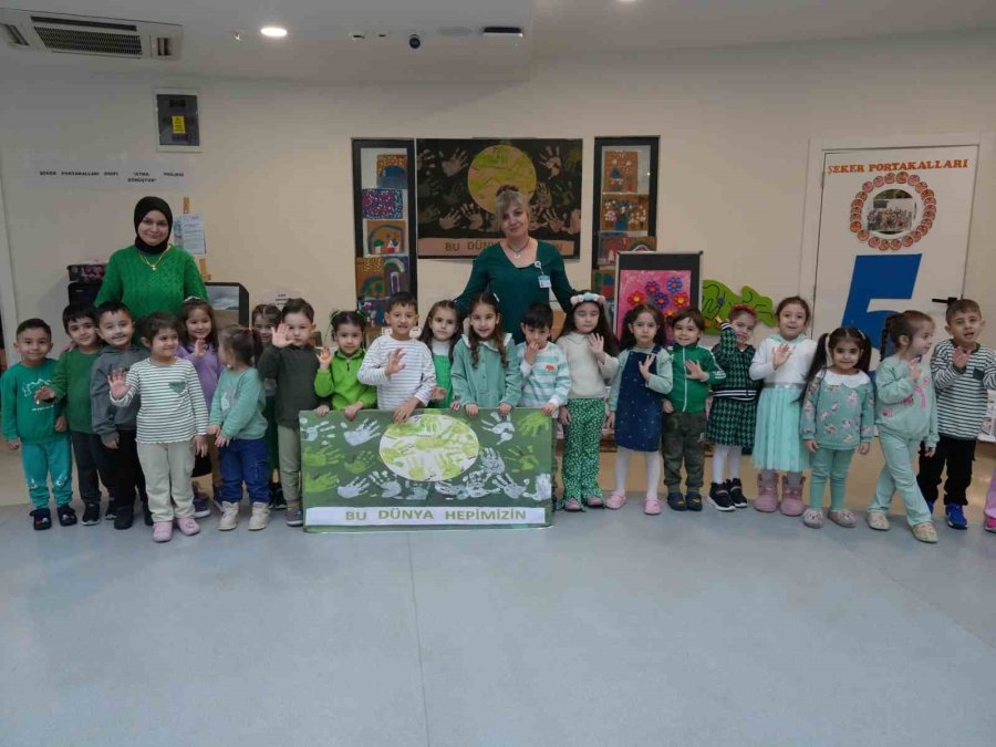 Alanya’da Kreş Öğrencilerine Yönelik Enerji Tasarrufu Etkinliği Düzenlendi
