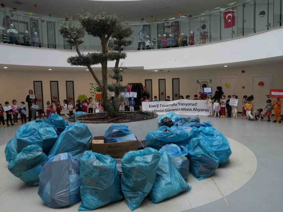 Alanya’da Kreş Öğrencilerine Yönelik Enerji Tasarrufu Etkinliği Düzenlendi