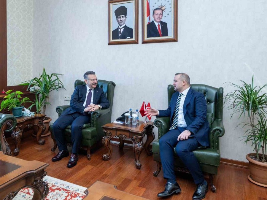 Merkez Bankası Başkanı Karahan, Vali Aksoy’u Ziyaret Etti