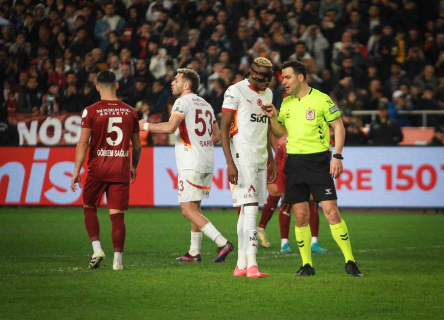 Trendyol Süper Lig: Atakaş Hatayspor: 1 - Galatasaray: 1 (maç Sonucu)