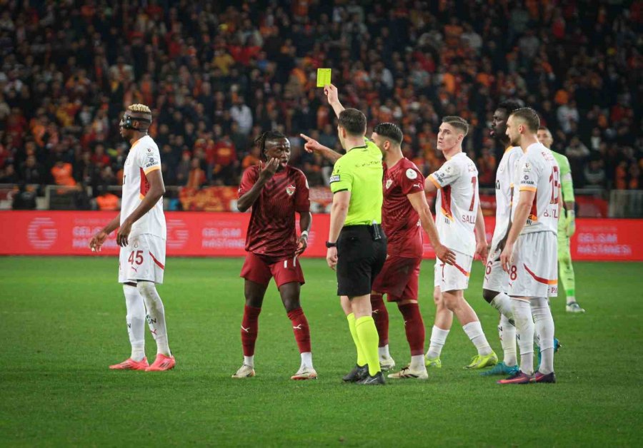Trendyol Süper Lig: Atakaş Hatayspor: 1 - Galatasaray: 1 (maç Sonucu)