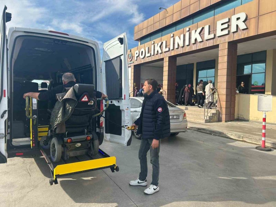 Antalya Büyükşehir Belediyesi’nden Alanya’da Engellilere Özel Hizmet