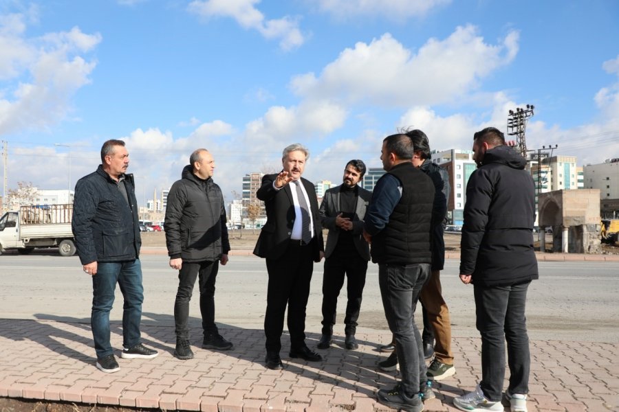 Tacettinveli Mahallesinde Çalışmalar Tüm Hızıyla Sürüyor