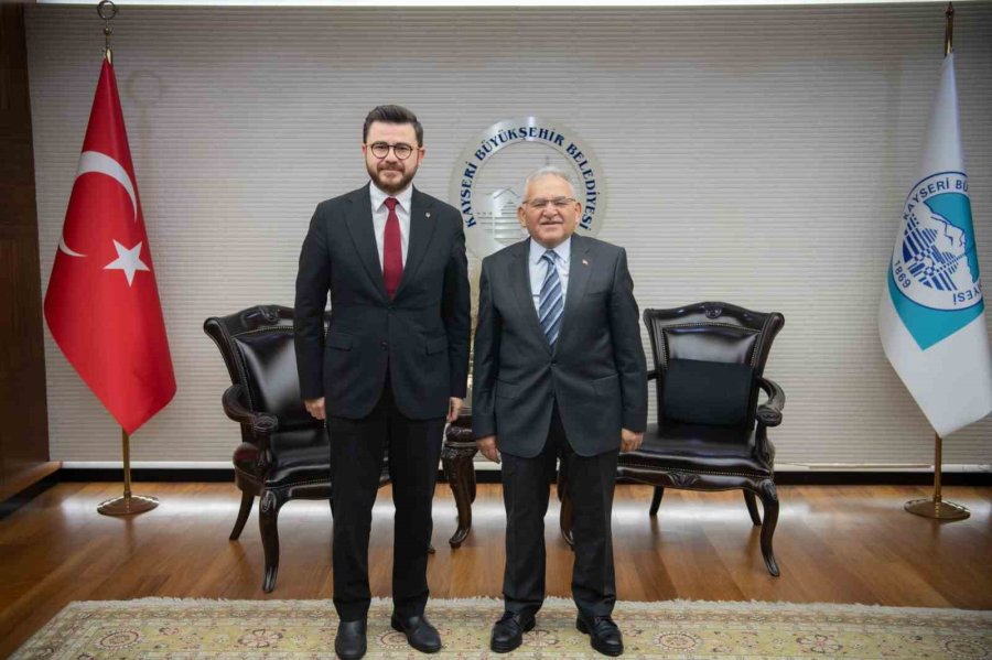 Başkan Büyükkılıç’a Ak Parti İl Başkanı Okandan Ve Yönetiminden Ziyaret