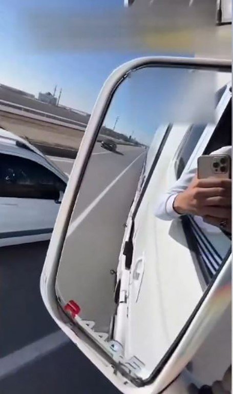 Konya’da Trafik Magandasının Ehliyetine El Konuldu