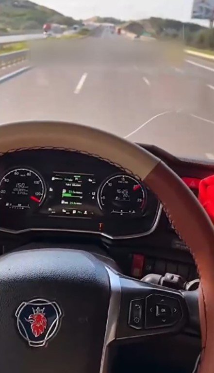 Konya’da Trafik Magandasının Ehliyetine El Konuldu