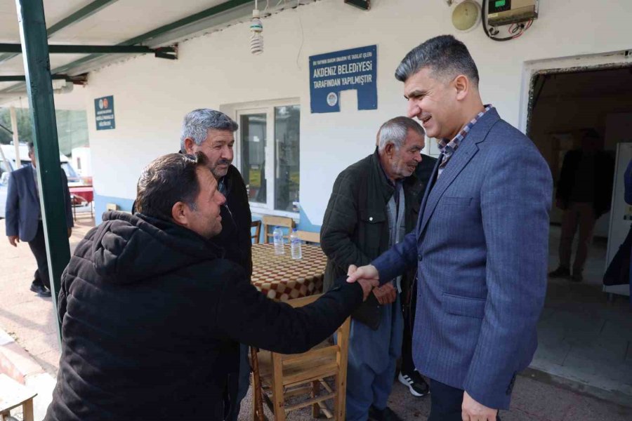 Şener: "mahallelerimizin Gelişmesi İçin Hızla Çalışıyoruz"