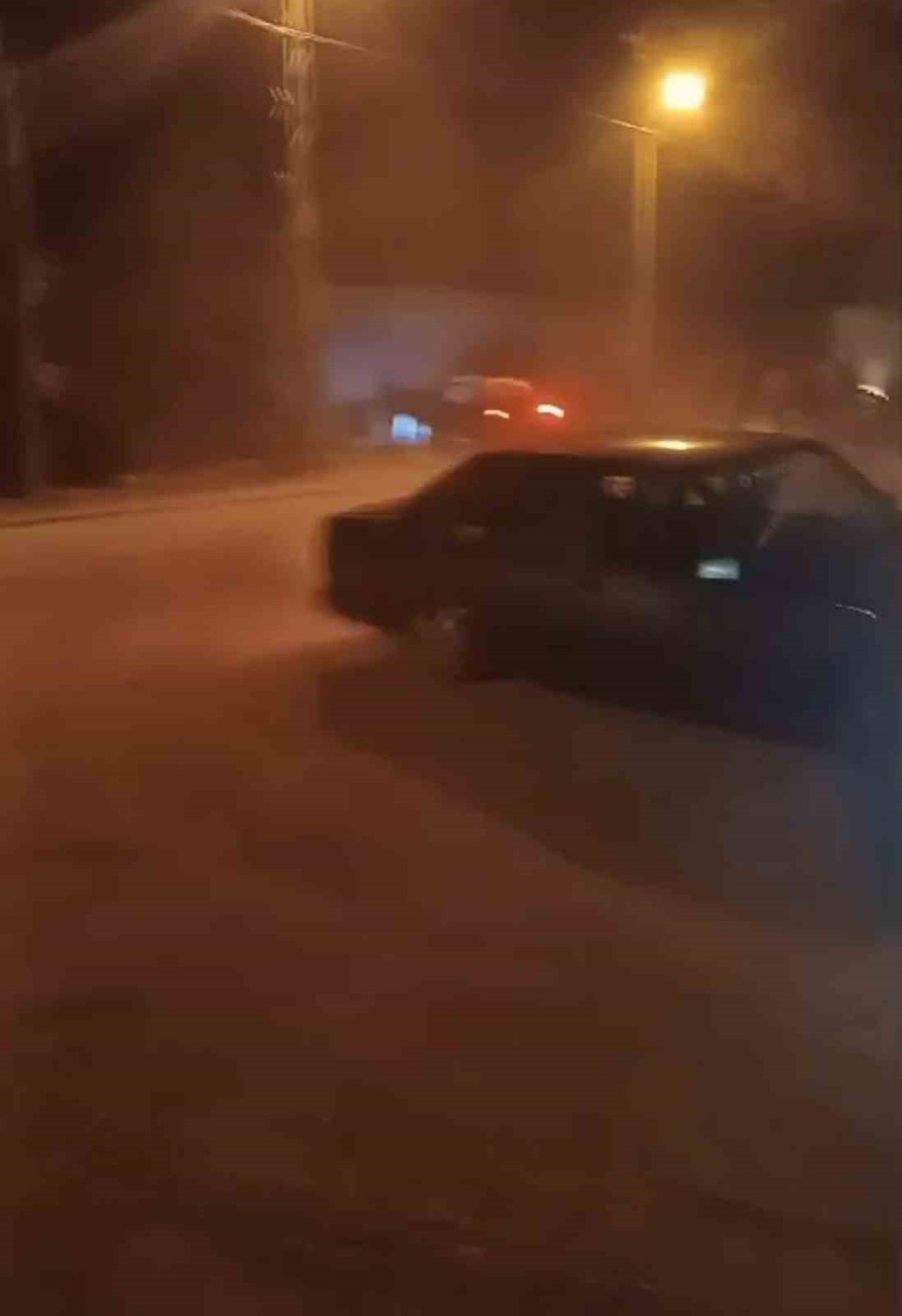 Antalya’da Drift Yapan 4 Sürücüye 206 Bin 412 Lira Ceza