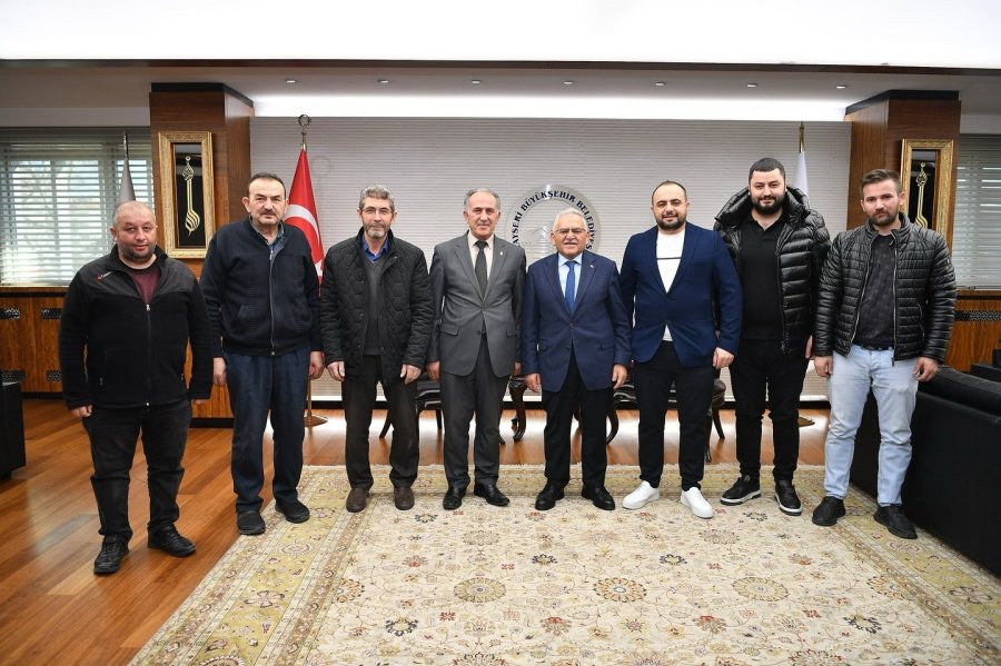 Büyükkılıç’a, Bünyan Belediye Başkanı Metin’den Ziyaret