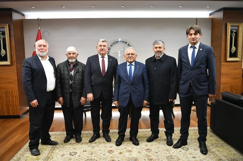 Büyükkılıç’a, Bünyan Belediye Başkanı Metin’den Ziyaret