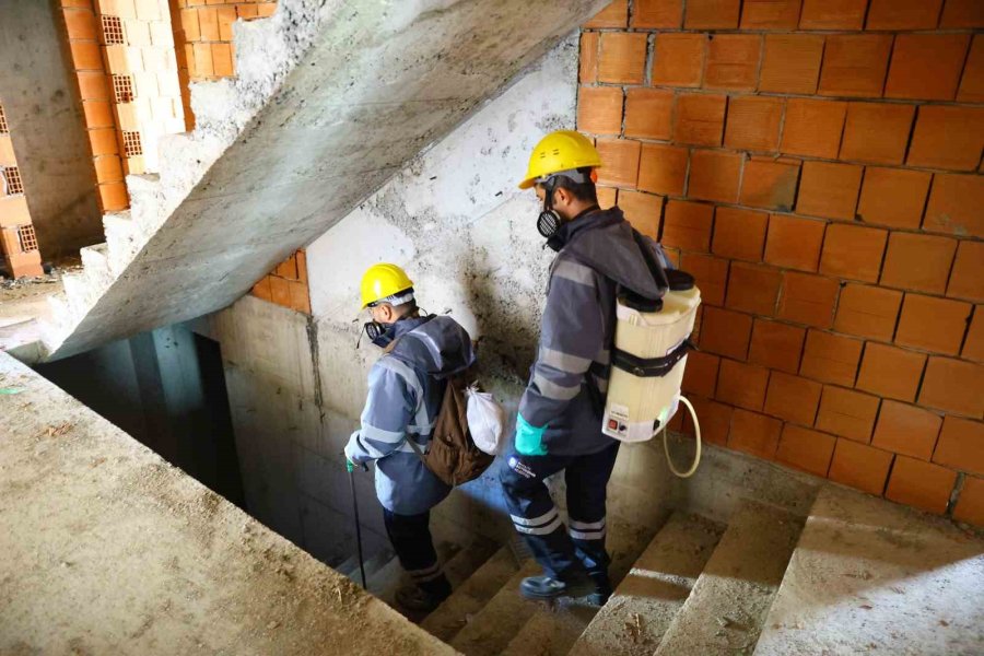 Büyükşehir 913 Mahallede Bin 500 Personelle Vektörle Mücadele Ediyor