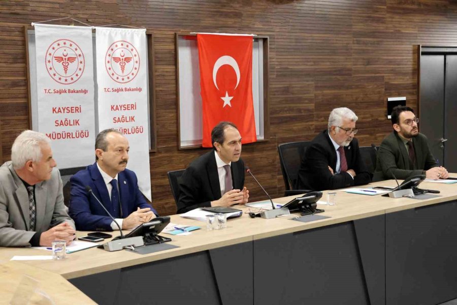 Kayseri’de 2024 Yılı Sağlık Hizmetleri Masaya Yatırıldı
