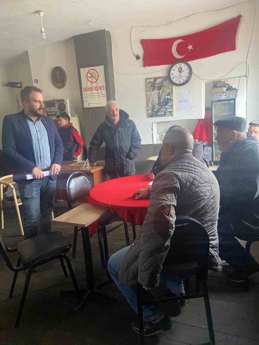 Kıraathanede Erkeklere Kadına Yönelik Şiddete Karşı Farkındalık Seminer Verildi