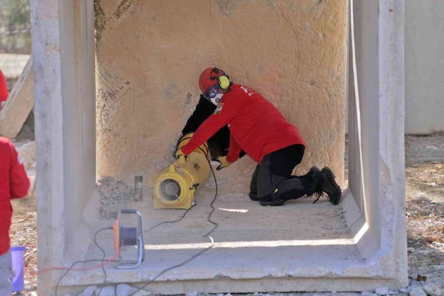 Alanya’da 6 Saat Süren Deprem Tatbikatı